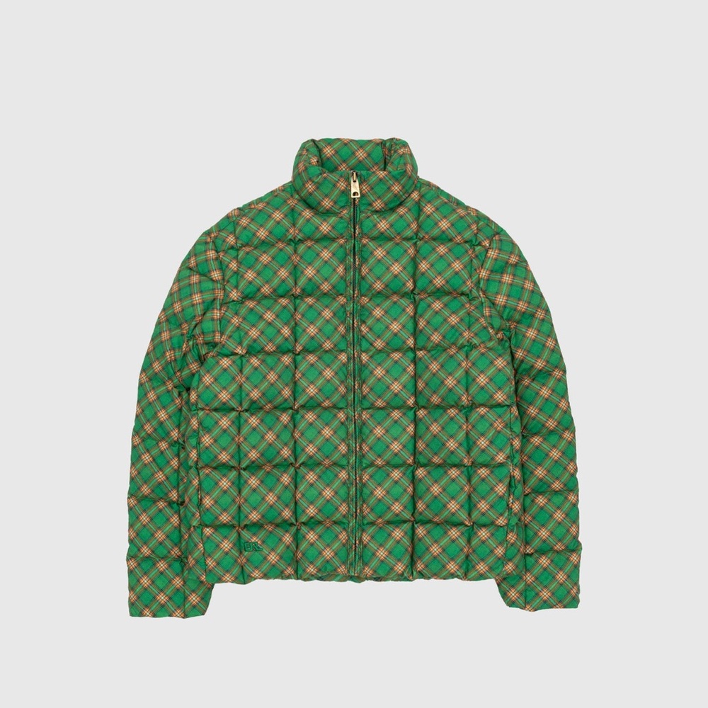 ERL Men’s Plaid Print Puffer Size L - New With Tags